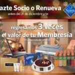 La Membresía Sams Club tiene cupones que te regresan 3 veces su valor