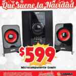 Microcomponente Gowin a $599 en Mercado Soriana
