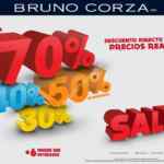 Rebajas de fin de año en Bruno Corza: Hasta 70% de descuento + 6 meses sin intereses
