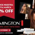 20% de descuento en todos los productos Remington en la tienda en línea de almashopping.com.mx + cupón de descuento y envío gratis