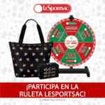 Cosmetiquera gratis, descuentos o gift card de $300 con la ruleta LeSportsac