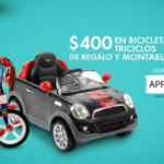 $400 de descuento en bicicletas, triciclos y montables en la app de Linio con el cupón APP400BTM