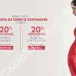Ofertas Martes de Mujer Santander - Linio 20% de descuento adicional con los cupones SANMODA Y SANACC
