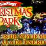 Promoción Six Flags Coca Cola $100 de descuento presentando botella de 600ml (incluye Christmas in the Park $389)