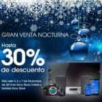 Venta nocturna Sony Store diciembre 5, 6 y 7: Hasta 30% de descuento y hasta 24 msi en tiendas Sony y en Sony Store Online