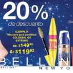 20% de descuento en toda la línea Maybelline en Woolworth