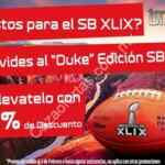 Balón oficial NFL "TheDuke" Conmemorativo del Super Bowl con descuento a $1013 en 1st & 10 Collectibles Store (en linio está al doble)