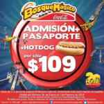 Cupón para Bosque Mágico Coca Cola: Admisión + pasaporte + hot dog por sólo $109 pesos presentado el cupón