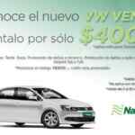 Renta de nuevo Vento de Volkswagen por sólo $400 por día en Cancún con National Car Rental (incluye seguro e impuestos)