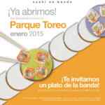 Cupón para un plato de sushi de banda GRATIS en la nueva sucursal Moshi Moshi Toreo