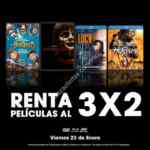 Renta de películas al 3x2 en Blockbuster solo hoy