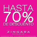 Hasta 70% de descuento en boutiques Zingara del 15 al 31 de enero