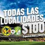 Todas las entradas $100 para el debut del América vs. León y niños entran gratis