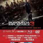 Boleto gratis para ver “Búsqueda Implacable 3” si compraste un DVD o blu ray de 20th Century Fox