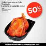 Compra un pollo rostizado y el segundo a mitad de precio en City Club