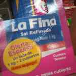 Cubiertos gratis en los botes de Sal La Fina de 1 kg