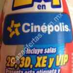 Promoción Lala Cinépolis: 2x1 en salas 2D, 3D, XE y VIP de lunes a viernes presentando etiqueta