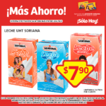 Leche Soriana a $7.90 el litro solo hoy 17 de enero