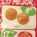 Folleto de ofertas Miércoles de Plaza 7 de enero con descuentos en naranja, manzana, toronja, etc.