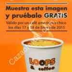 Cupón para café GRATIS en Loops And Coffee en Multiplaza Aragón en Ecatepec