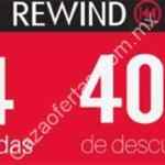 Rewind Rebajas Fin de Temporada 2014: hasta 40% de descuento llevando varias prendas