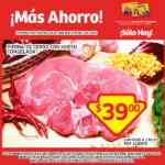 Pierna de cerdo congelada a $39 kg en Soriana solo hoy