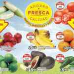 Ofertas de Frutas y Verduras Soriana del 20 al 22 de enero con descuento en platano, elote y jitomate