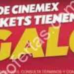 Promoción Ticketízate Cinemex: boletos gratis, 2x1 al cine, combos y regalos con cada boleto comprado