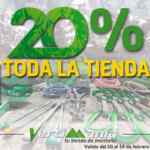 20% de descuento en toda la tienda de Vertimanía por 20 aniversario