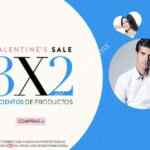 Productos seleccionados al 3x2 en Dafiti por el día de San Valentín