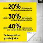 Descuentos en adidas Outlet: 20% de descuento comprando 2 artículos, 30% comprando 3 y 40% en la compra de 4 o más