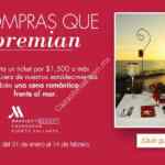 Compra $1500 o más en Galerías Vallarta y llévate gratis una cena Romántica en el Hotel Casamagna Marriott
