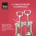 Descorche de botella gratis en Toks para celebrar San Valentín