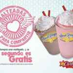 Malteadas al 2x1 en Carls Jr durante febrero