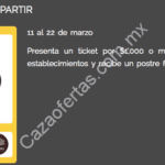 Postre familiar de El Globo gratis si compras $1000 o más en establecimientos de Perisur