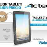 Tableta Acteck 7" Aikun por $799 pesos en Walmart