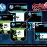 Sólo hoy 03 de marzo 3X2 en consumibles HP y págalos a 6,12 ó 18 meses sin intereses en Venta Nocturna OfficeMax