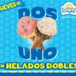 Jueves de helados Dolphi al 2X1