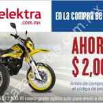 Ahorra $2,000 en la compra de moto Italika en Elektra con código