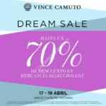 Dream Sale de Vince Camuto en Plaza Antara con hasta 70% de descuento