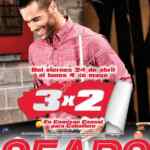 Del 24 de abril al 4 de mayo llévate 3X2 en camisas para caballero en Sears