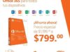 Office 365 para 5 dispositivos y un terabyte en One Drive por $799 pesos en Office Depot