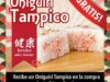 Hoy gratis Oniguiri de tampico en la compra de un super combo en Teriyaki San