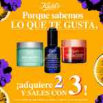 Todos los lunes 3X2 en Kiehls o compra 6 productos y paga 4