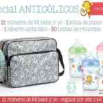 Suscríbete a revista Mi Bebe y yo y llévate 12 números de la revista + bolsa de paseo, biberón y 50 bolsas de cambio