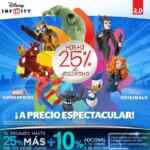 25% de descuento en figuras Disney y Marvel para Infinity en Game Planet
