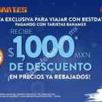 Oferta de Cybermartes con $1000 pesos de descuento a lo ya rebajado en Bestday con tarjeta Banamex