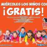 Los miércoles los niños comen gratis en Sirloin Stockade