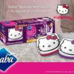 Porta toallas de Hello Kitty GRATIS en la compra de Saba Buenas Noches Extra