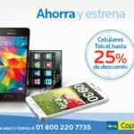 Celulares Telcel con hasta 25% de descuento en Coppel